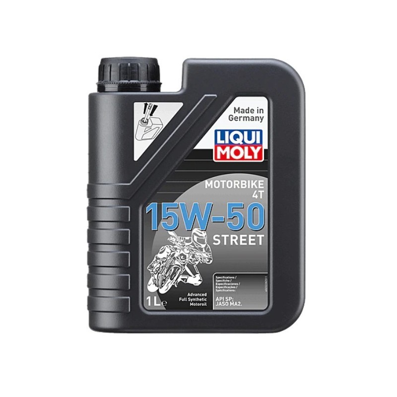 Motorcycle Oil Liqui Moly Motorbike 4T 15W-50 Street 1L