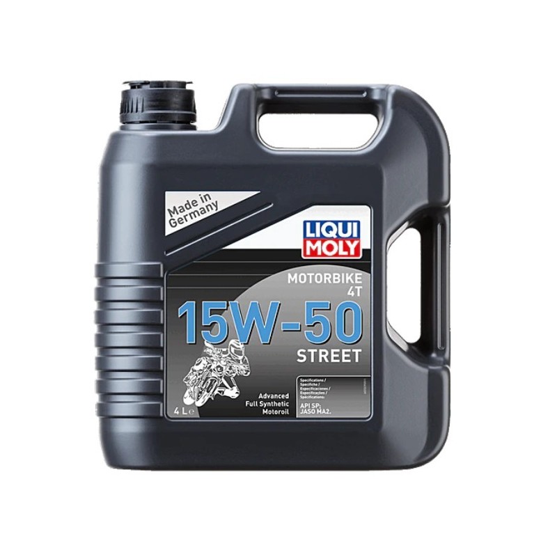 Liqui Moly Motorcycle Oil Motorbike 4T 15W-50 Street 4L