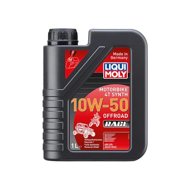 Liqui Moly Motorbike 4T Synth 10W-50 Offroad Race Motorcycle Oil 1L