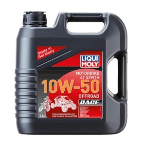 Motorcycle Oil Liqui Moly Motorbike 4T Synth 10W-50 Offroad Race 4L