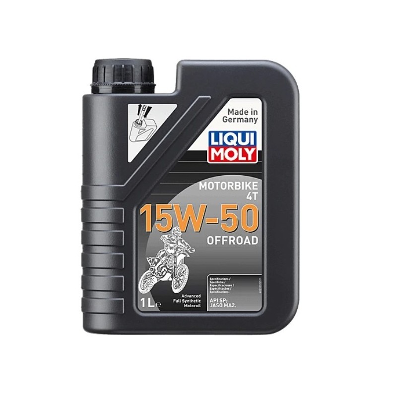 Liqui Moly Motorbike 4T 15W-50 Offroad Motorcycle Oil 1L