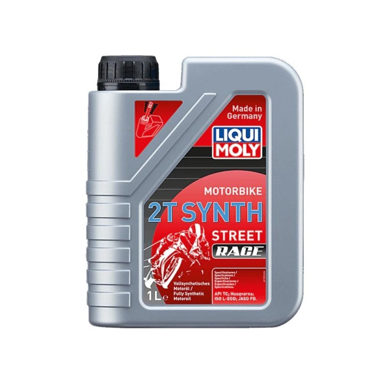 Motorcycle Oil Liqui Moly Motorbike 2T Synth Street Race 1L