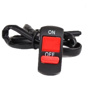 Διακόπτης ON/OFF Τιμονιού Μοτοσυκλέτας 12V 10A –